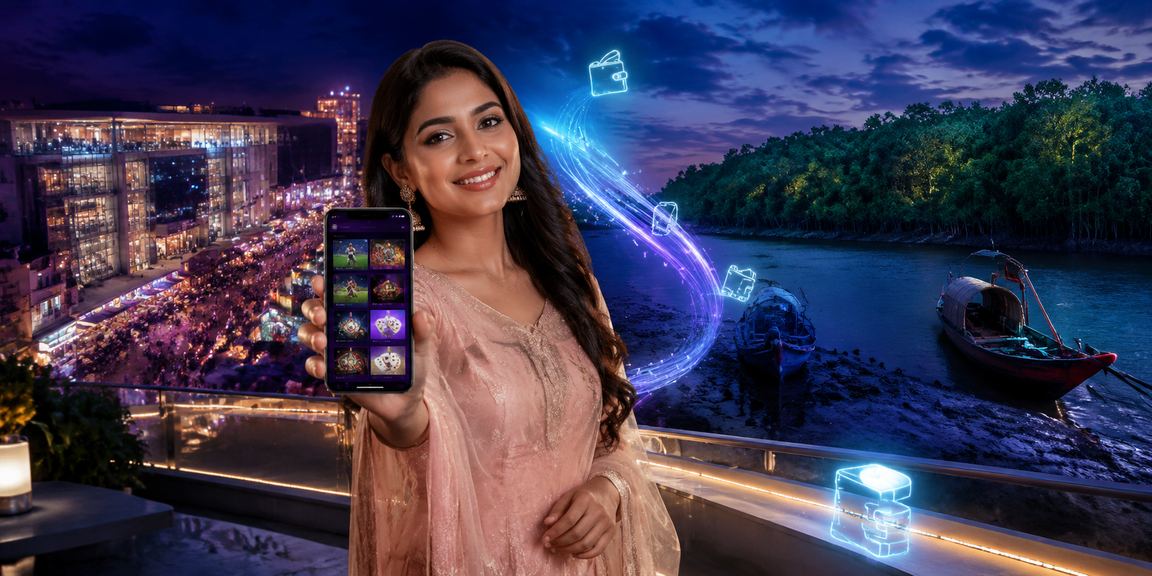 সুন্দরবনের ক্যাসিনো মোবাইল অ্যাপ ইন্টারফেস