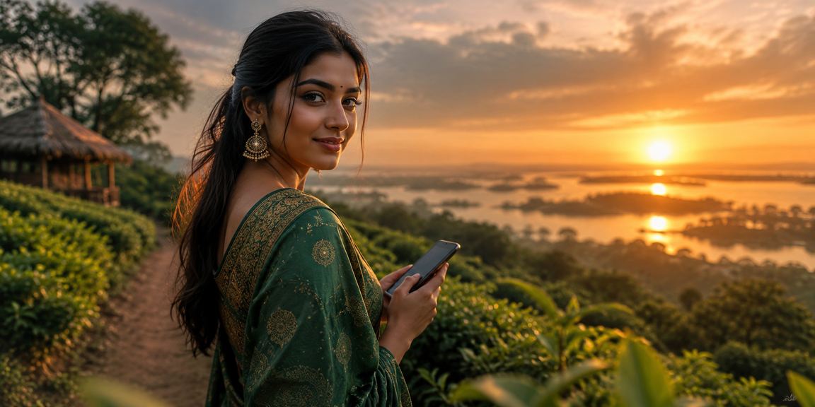 তঙ্গুয়ার হাওরে ফুটবল বেটিং ও চা বাগানের চিত্র